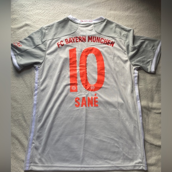 BAYERN MUNICH 2020/21 Away Jersey Leroy Sane🔥 - Picture 2 of 5